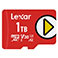 Lexar PLAY Micro SDXC Kort 1TB V30 A2 (UHS-I)
