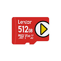 Lexar Play microSDXC Kort 512GB V10 A1 (UHS-I)