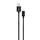 Lightning kabel - 1m (Apple MFi) Sort - Havit