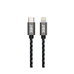 Lightning kabel 2m - 60W (USB-C/Lightning) Sort - 3Sixt