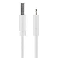 Lightning kabel - 3m (Apple MFi) Hvid - Goobay