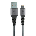 Lightning kabel MFi - 0,5m (Lightning/USB-A) Grå - Goobay