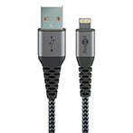 Lightning kabel MFi - 2m (Lightning/USB-A) Grå - Goobay