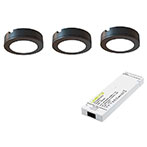Limente LED-Lenox-3 LED Spotlight 3pk - 6,4cm (3x4W) Sort 