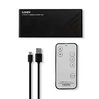 Lindy 38232 Video/Lyd Switch (3-Port)