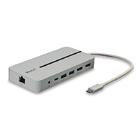 Lindy 43360 USB-C Dock (USB-C/HDMI/RJ45/USB-A/AUX)