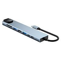 Lippa 87W PD USB-C Hub (8 porte)