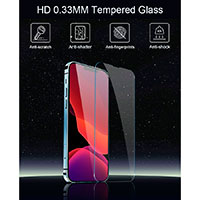 Lippa Clear Beskyttelsesglas iPhone 13 Mini (2,5D)