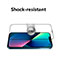 Lippa Clear Beskyttelsesglas iPhone 14/13 Pro/13 (2,5D)