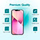 Lippa Clear Beskyttelsesglas iPhone 14 Plus Pro Max (2,5D)