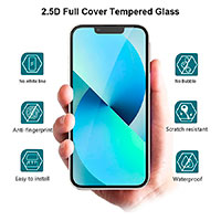 Lippa Full Beskyttelsesglas iPhone 13 Mini (2,5D)