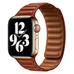 Lippa Magnetisk Lder Rem t/Apple Watch (38/40/41) Brun