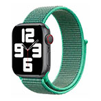 Lippa Nylon Rem t/Apple Watch (38/40/41) Grn