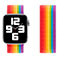 Lippa Nylon Rem t/Apple Watch (42/44/45/49) LGBT/Regnbuefarver