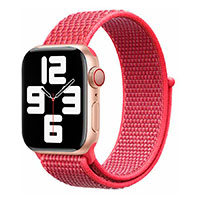 Lippa Nylon Rem t/Apple Watch (42/44/45/49) Rd