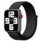 Lippa Nylon Rem t/Apple Watch (42/44/45/49) Sort