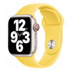Lippa Silikone Rem t/Apple Watch (38/40/41) Gul