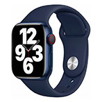 Lippa Silikone Rem t/Apple Watch (38/40/41) Navy Bl