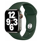 Lippa Silikone Rem t/Apple Watch (42/44/45/49) Mrkegrn