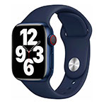 Lippa Silikone Rem t/Apple Watch (42/44/45/49) Navy Bl