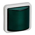 LK Opus 74 Signallampe (LED 230V-Konst./blink) Grøn