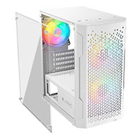 Logic ARAMIS ARGB Mini PC Kabinet (Micro-ATX/Mini-ITX) Hvid