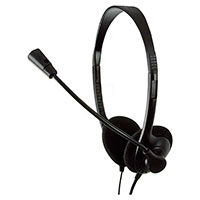 Logilink HS0001 Headset m/mikrofon (3,5mm)