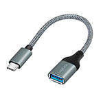 Logilink OTG 15W USB-C Kabel - 0,15m (USB-C Han/USB-A Hun)