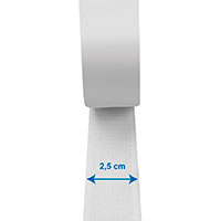 Logilink Selvklbende Velcrobndsst - 25mm (5 meter) Hvid