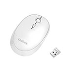 Logilink Trådløs mus (Bluetooth/2,4GHz) Hvid