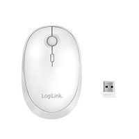 Logilink Trdls mus (Bluetooth/2,4GHz) Hvid