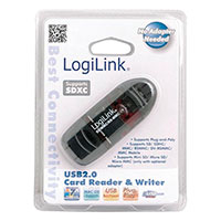 Logilink USB 2.0 Kortlser (SD/SDHC/SDXC/MMC)
