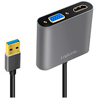 Logilink USB til HDMI/VGA Adapter (1920x1080)