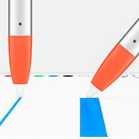 Logitech Crayon Digital Pen t/iPad (7,5 timer) Orange