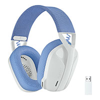 Logitech G435 LIGHTSPEED Trådløs gaming headset - Hvid