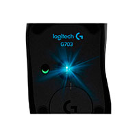 Logitech trådløs Gaming mus m/RGB (Lightspeed/Hero) G703