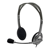 Logitech H110 Headset m/mikrofon (3,5mm) 