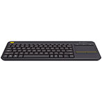 Logitech K400 Plus Trådløst Tastatur m/ Pro Touchpad
