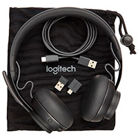 Logitech Zone Wireless MS Headset m/Mikrofon (Bluetooth)