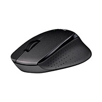 Logitech USB trådløs mus (Silent Plus) Sort - M330
