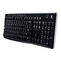 Logitech K270 Trdlst Tastatur (2,4GHz) 