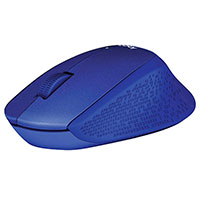 Logitech USB trådløs mus (Silent Plus) Blå - M330