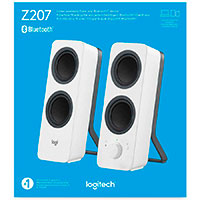 Logitech Z207 PC Hjttaler st 10W (m/Bluetooth) Hvid
