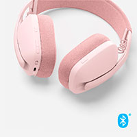 Logitech Zone Vibe 100 Bluetooth Hovedtelefoner (20 timer) Pink
