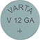LR43 / V12GA knapcelle batteri (80mAh) Varta