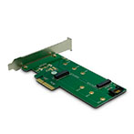 M.2 til PCIe adapter (2x M.2 SATA)