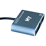 M7 USB-C Dock (HDMI/VGA/USB-A/USB-C)