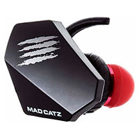 Mad Catz E.S. PRO+ Trdls Gaming Headset (In-Ear) Sort
