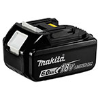 Makita Batteri BL1860B (18V) 6,0 Ah