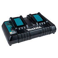 Makita DC18RD Dual Port Hurtiglader til Makita batterier